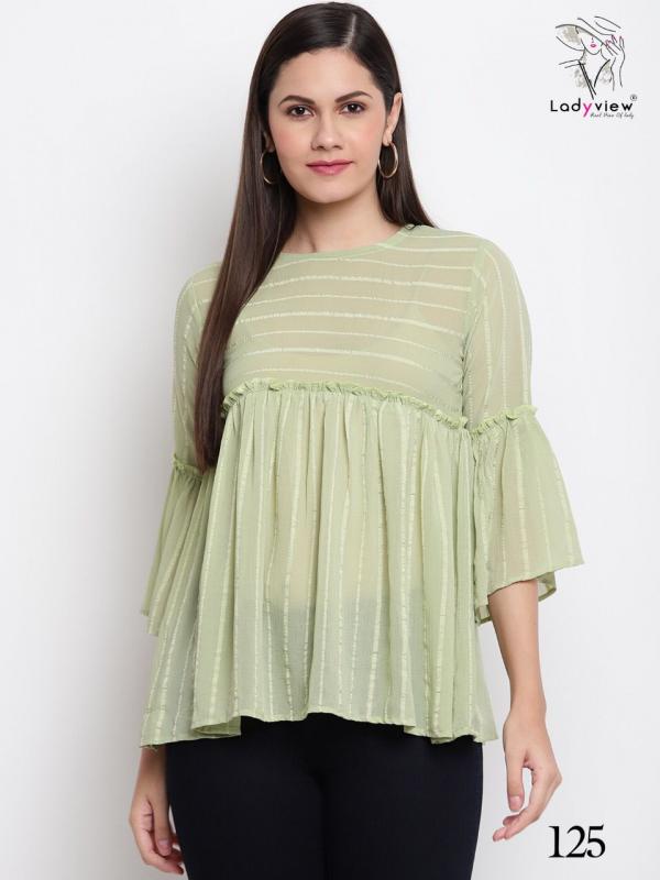 Ladyview Westo 1 Stylist Georgette Western Top 